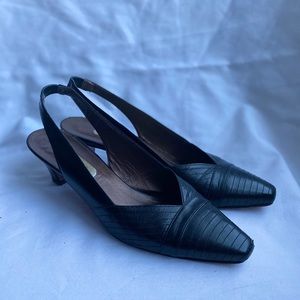 Black High Heel Bally S7.5